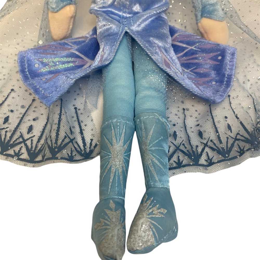 COPY - Disney Frozen Elsa Plush Doll - Blue - Picture 2 of 4
